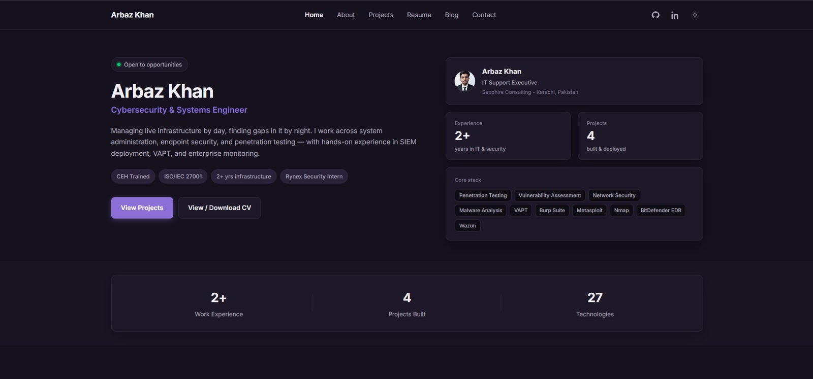 Portfolio Website